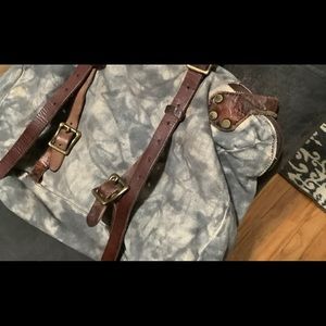 Bed/Stu leather trim tote (Free People) pre-owned